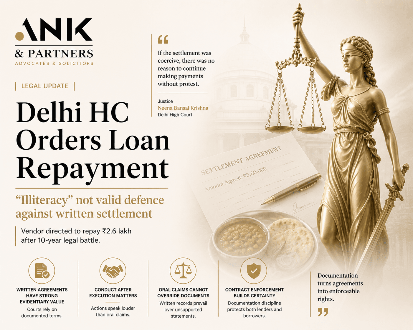 Illiteracy cannot become a blanket defence against contractual liability.