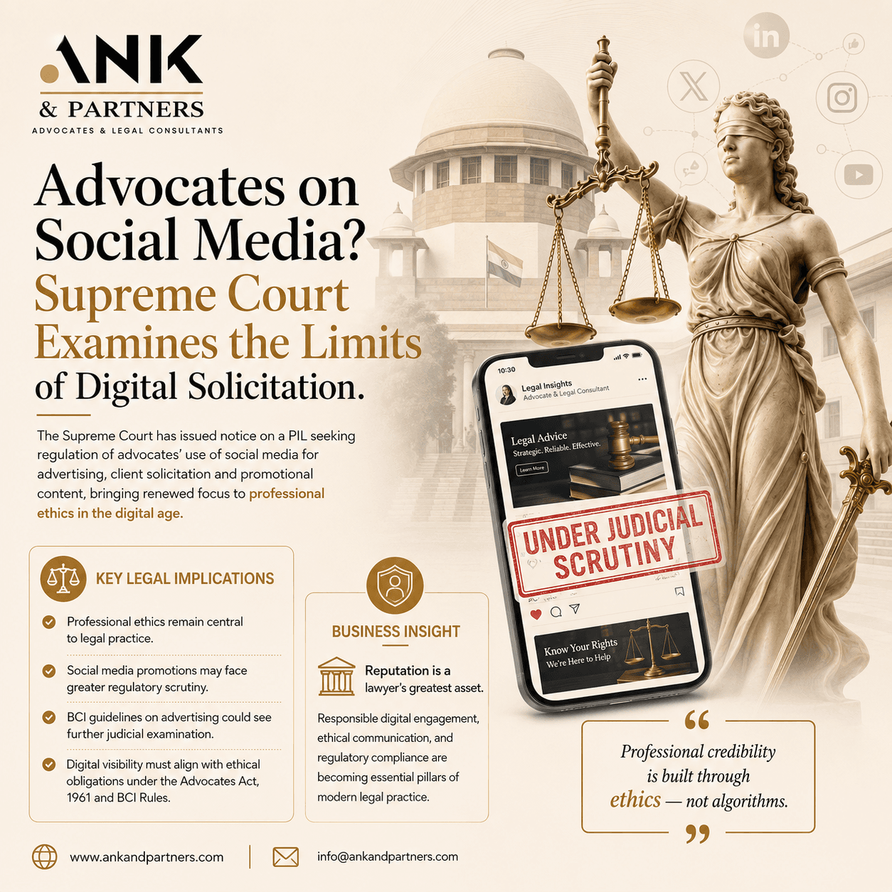 Advocates on Social Media? Supreme Court Examines the Limits of Digital Solicitation.