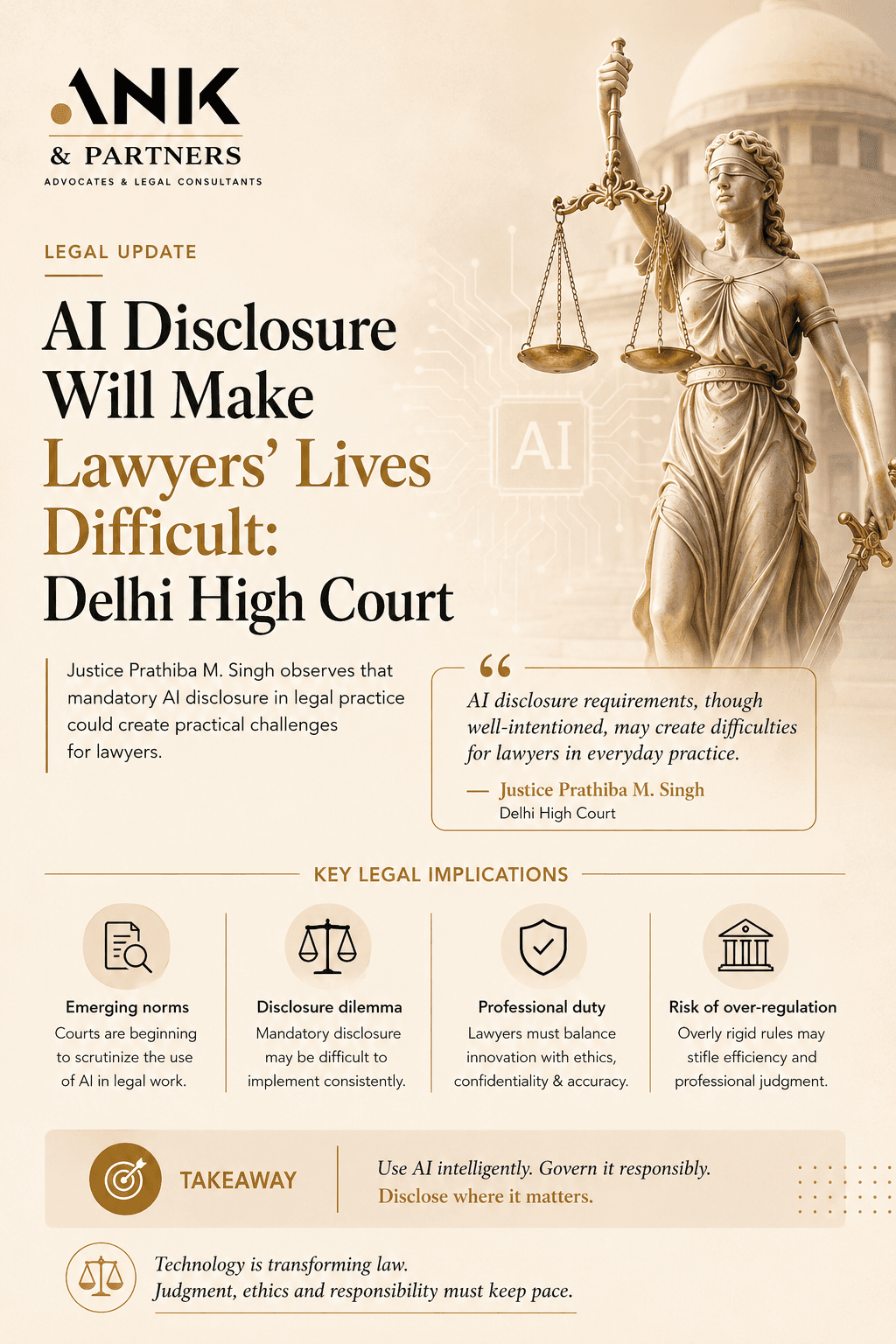 AI Disclosure Will Make Lawyers’ Lives Difficult: Delhi High Court